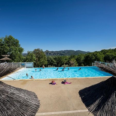 Charmant camping Familiale 3 Etoiles vue 360 plage piscine à débordement empl XXL Labeaume Extérieur photo