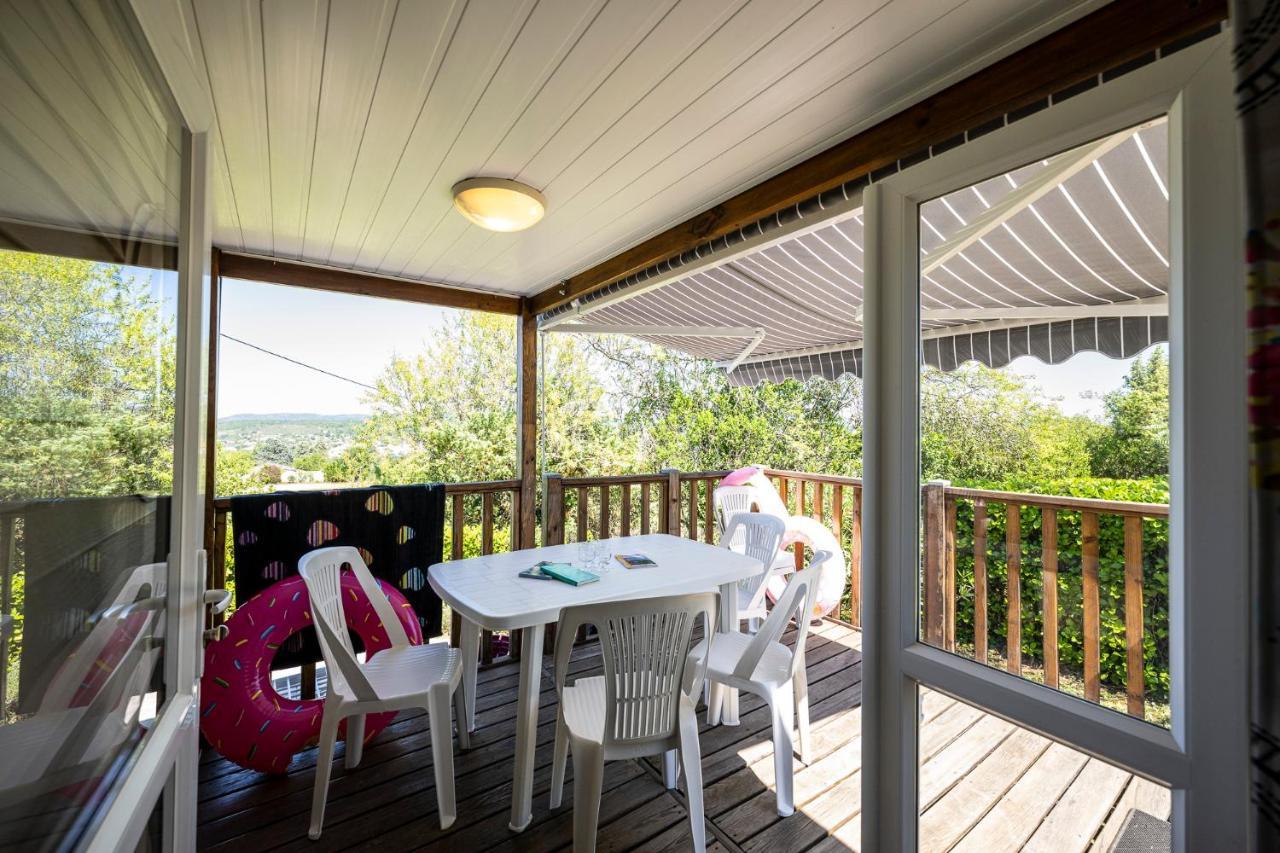Charmant camping Familiale 3 Etoiles vue 360 plage piscine à débordement empl XXL Labeaume Extérieur photo