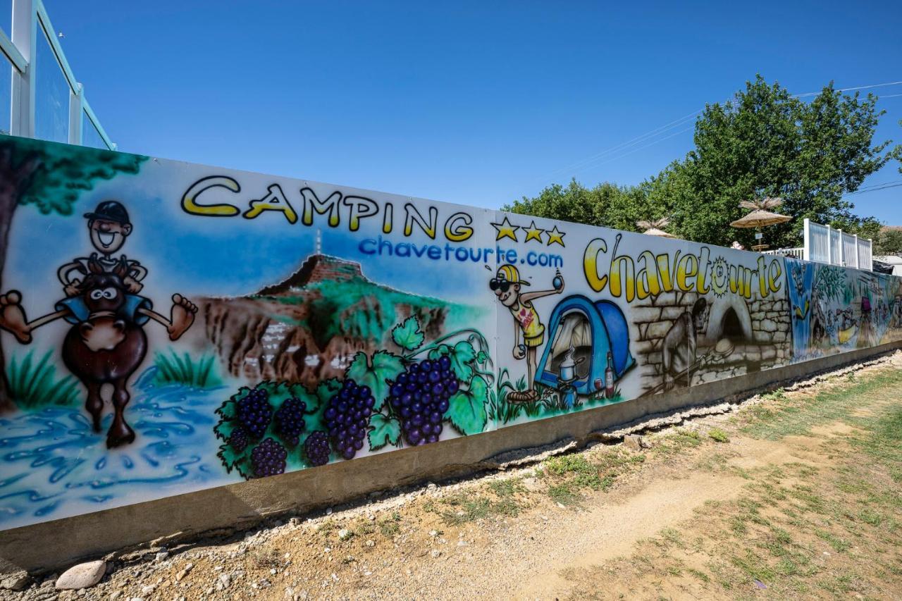 Charmant camping Familiale 3 Etoiles vue 360 plage piscine à débordement empl XXL Labeaume Extérieur photo