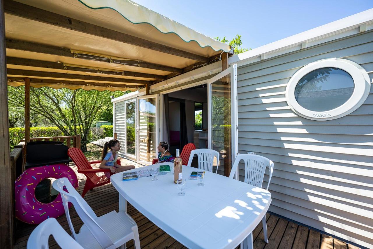 Charmant camping Familiale 3 Etoiles vue 360 plage piscine à débordement empl XXL Labeaume Extérieur photo
